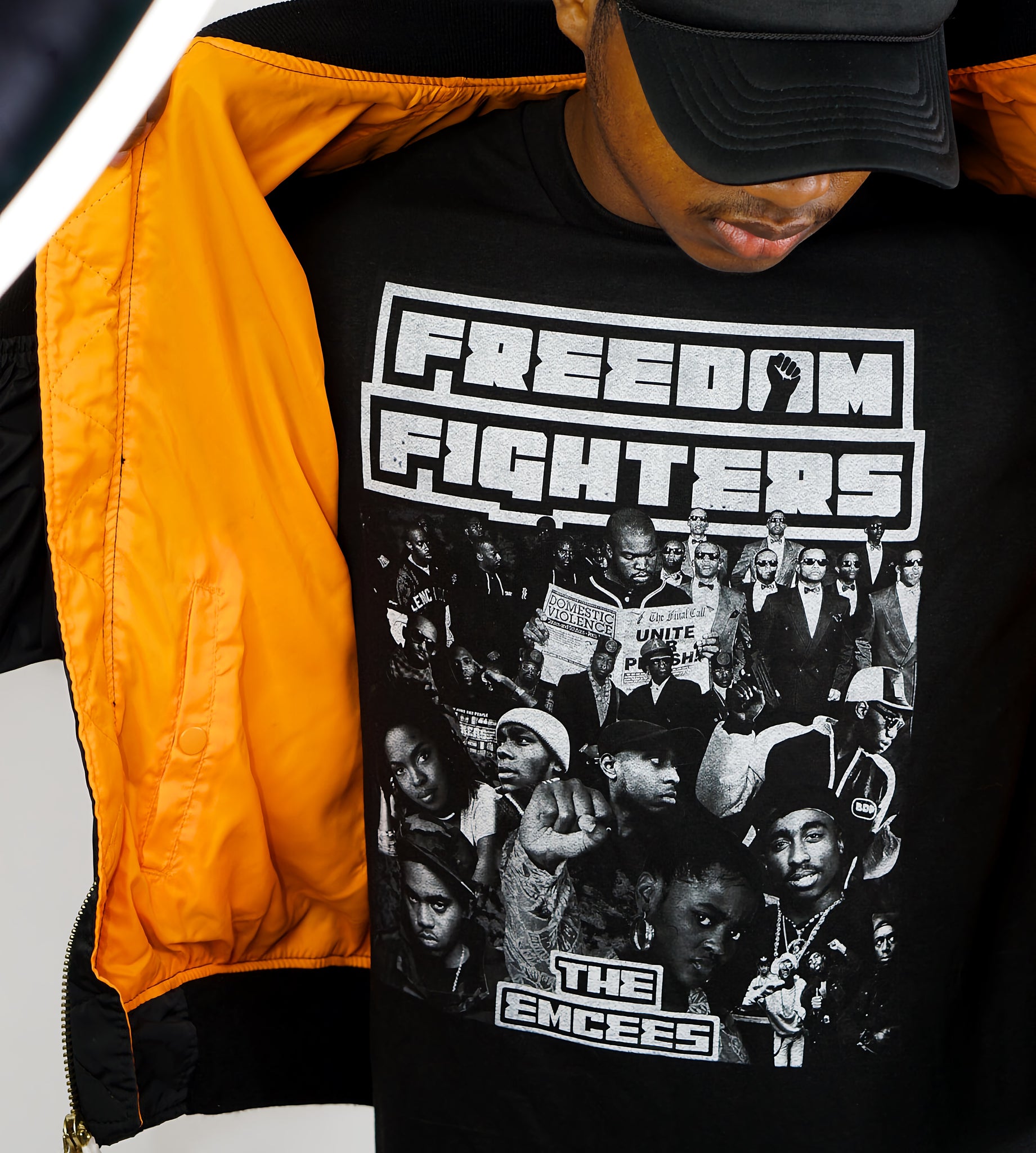 The EMCEES- Freedom Fighter Custom Tee