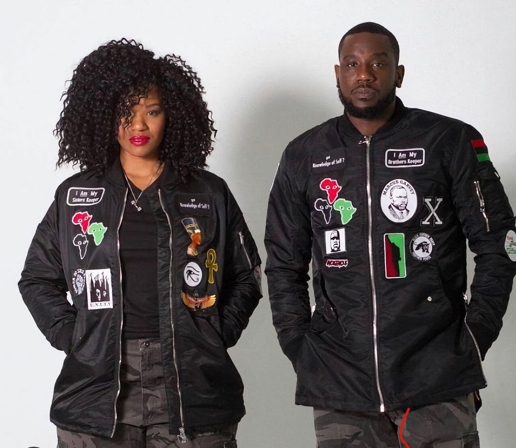 K.O.S (KNOWLEDGE OF SELF) PATCHWORK JACKETS